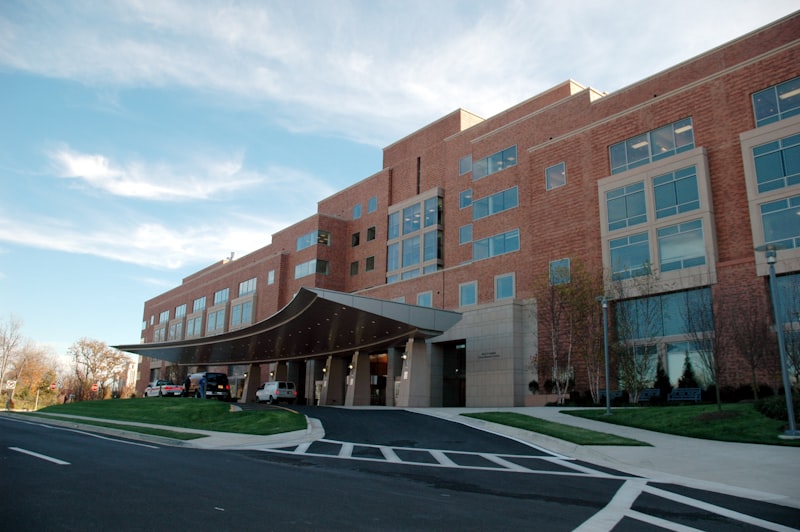 Modern hospital facility